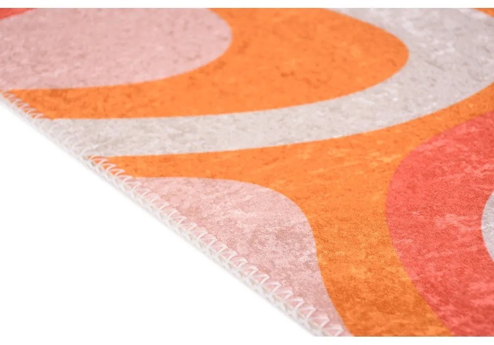 Tappeto arancione lavabile 80x150 cm Colors of Joy – Vitaus