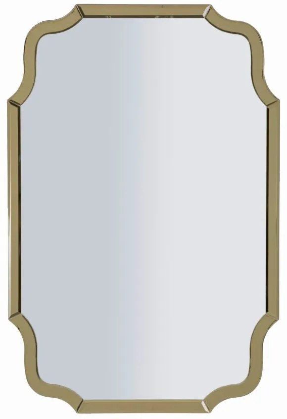 Specchio Da Muro Istanbul Oro Cm 60X1X90 Elegante E Raffinato