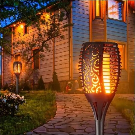 Lampada solare LED con sensore crepuscolare LED/1,2W/1,2V 600 mAh IP44