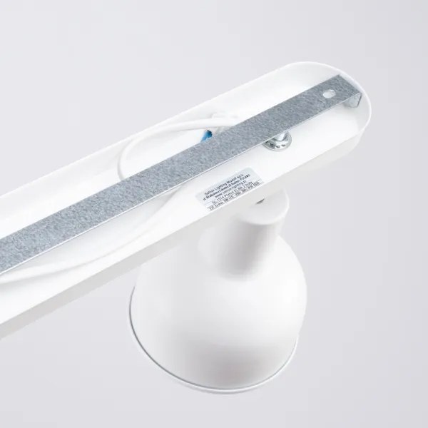 Sollux SL.1314 - Faretto ELBA 2xE27/15W/230V bianco