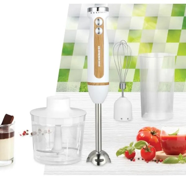 Heinner HB-DC600WH - Frullatore ad immersione 600W/230V bianco/marrone