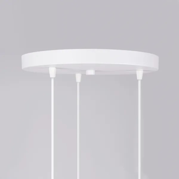 Sollux SL.1357 - Lampadario a sospensione con filo HYPERION 3xG9/8W/230V bianco