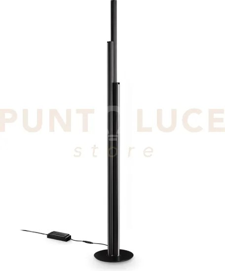 Dorica lampada da terra con dimmer led 3000k 66w  7950 lm h.190cm n...