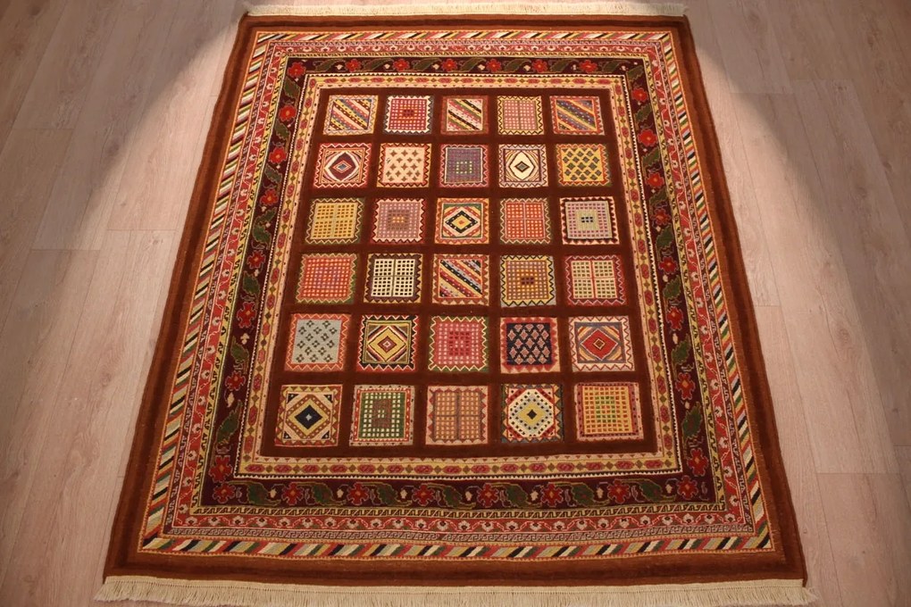Kilim Tappeto 180x150 (Iran) Tessuto A Mano
