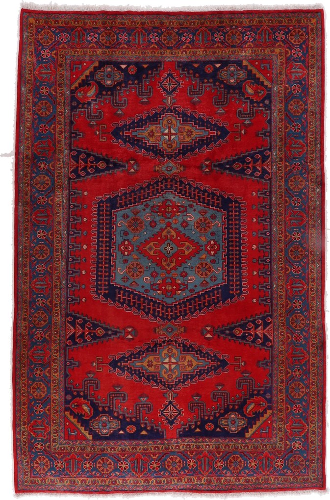 Mashad Tappeto persiano 230x360 (Iran) Annodato A Mano