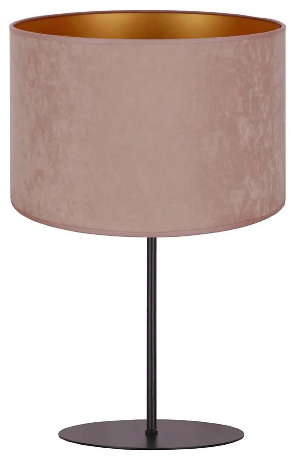 Duolla - Lampada da tavolo ROLLER 1xE14/15W/230V diametro 20 cm beige/oro