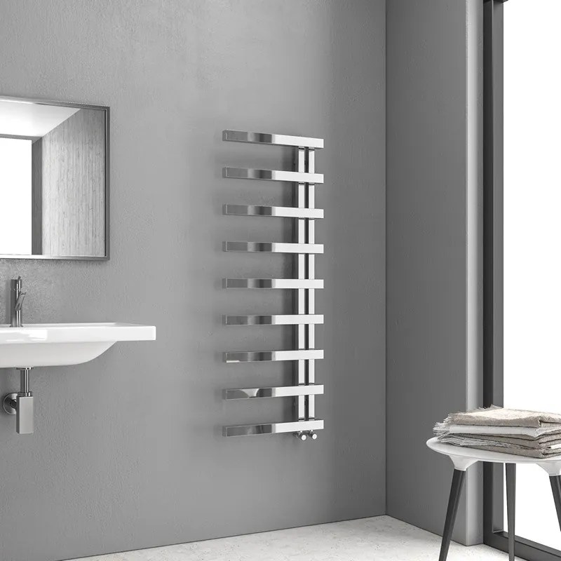Termoarredo scaldasalviette 1245x500mm interasse 50mm KAM-D2009 - KAMALU