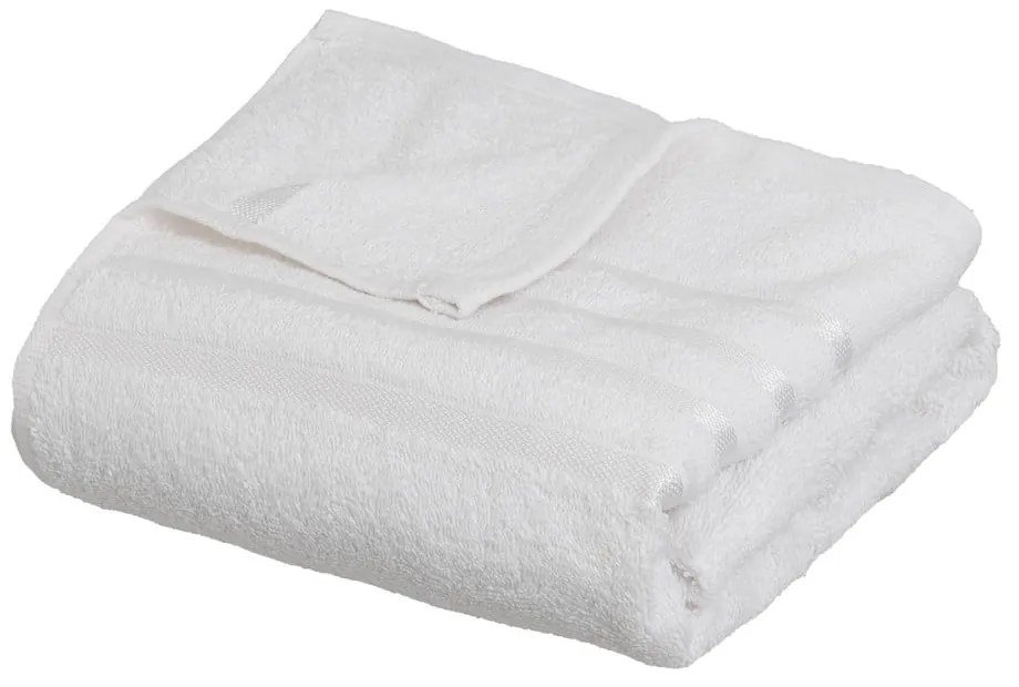 Asciugamano tipo terry bianco in cotone 70x140 cm Simple – Casa Selección