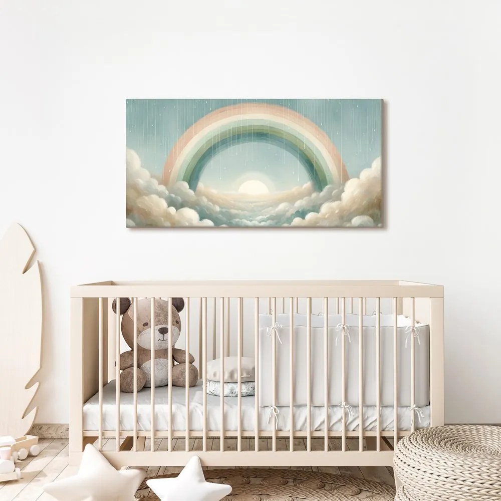 Quadro su tela – Porta fiabesca verso il cielo