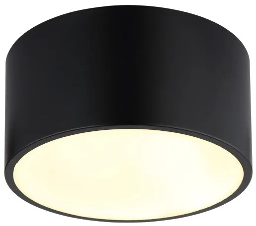 Globo 56964S - Plafoniera LED RAYMOND LED/12W/230V 3000K Ø 15 cm nera