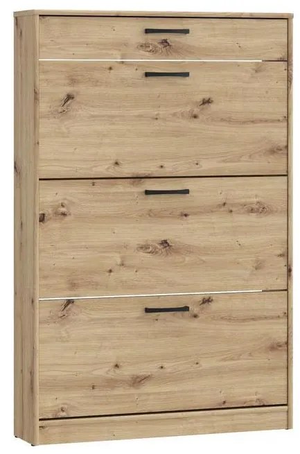 Scarpiera KAVI in rovere Artisan