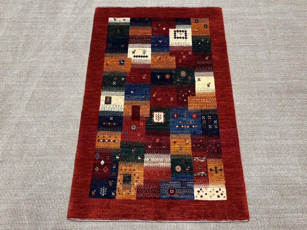 Loribaft Tappeto persiano 140 x 90 (Iran) Annodato A Mano