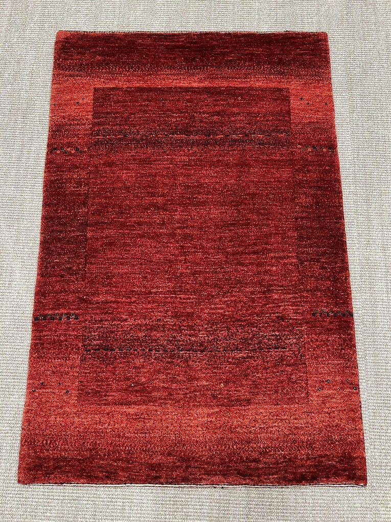 Loribaft Tappeto persiano 80x120 Rosso (Iran) Annodato A Mano