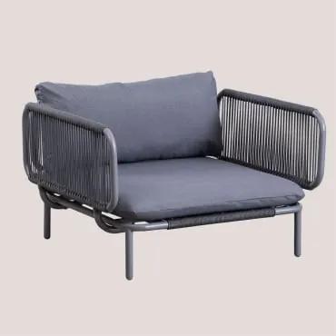 Moduli per divano da giardino Roubly Style Grigio Antracite & - Sklum