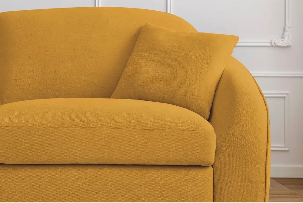 Divano giallo allungabile 235 cm Cezanne – Bobochic Paris