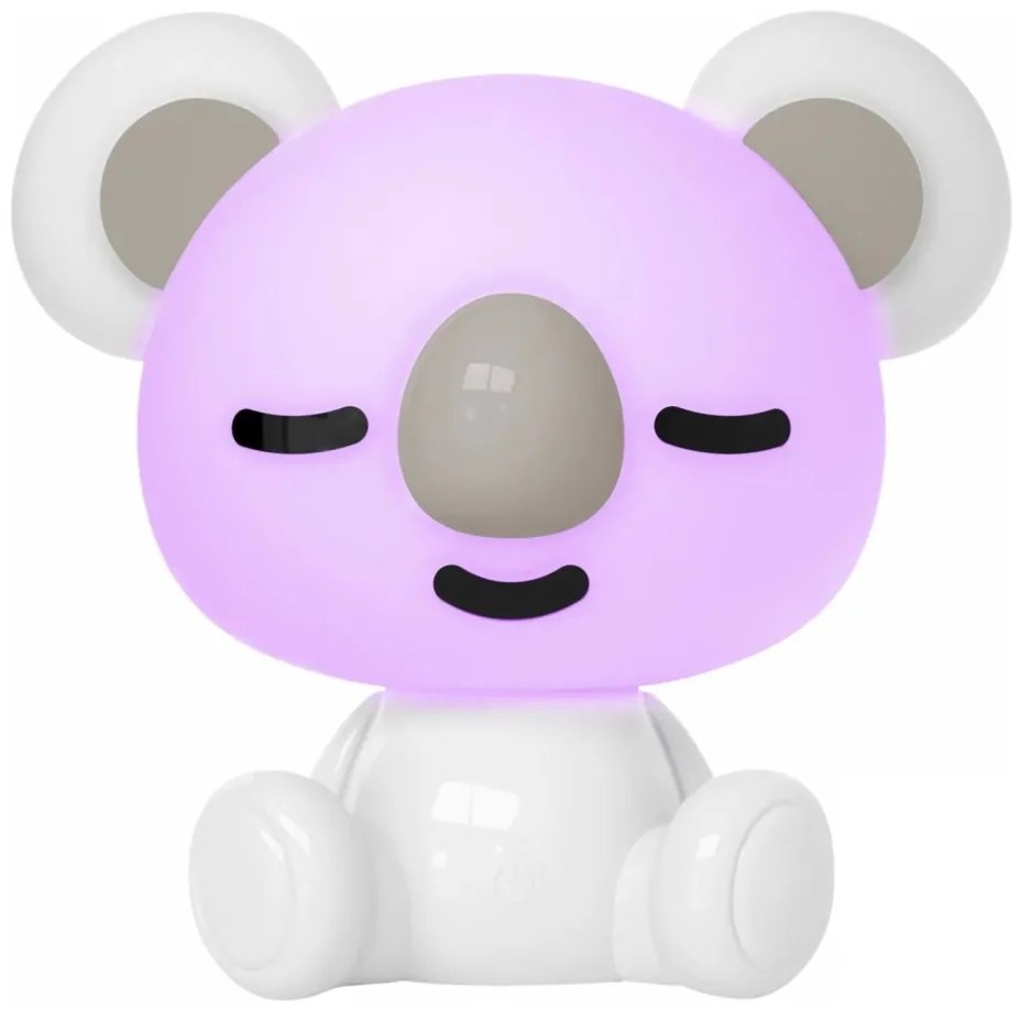 Lampada notturna per bambini a LED RGBW Dimmerabile 2,5W/230V koala bianco
