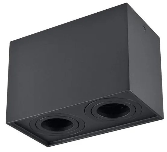 Luce Spot HADAR Q2 2xGU10/10W/230V nero