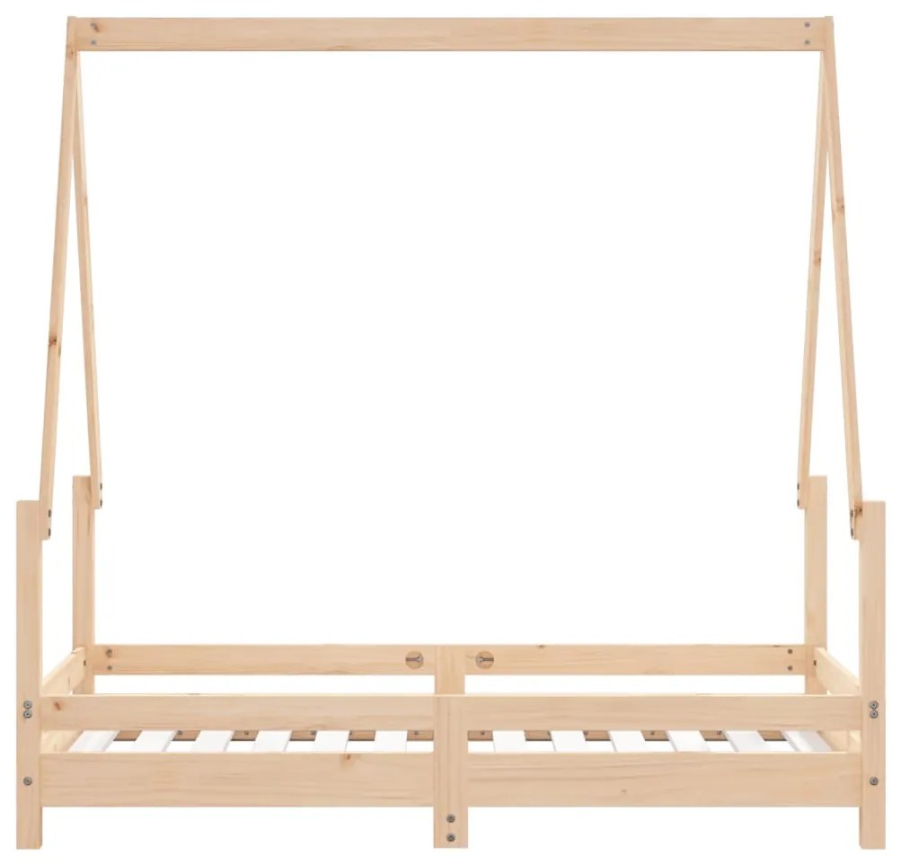 Giroletto per bambini 70x140 cm in legno massello di pino