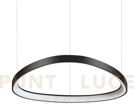Gemini sospensione led 47 w on-off 4950 lm 2700k nero  61cm
