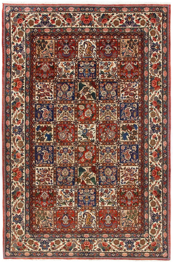 Bakhtiar Tappeto 310x210 (Iran) Annodato A Mano