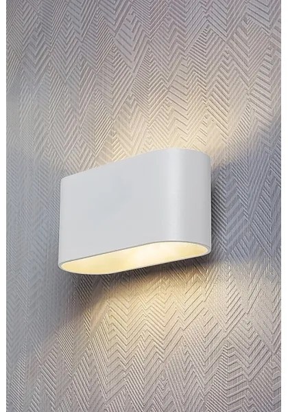 Rabalux 7024 - Applique KAUNAS 1xG9/10W/230V bianco