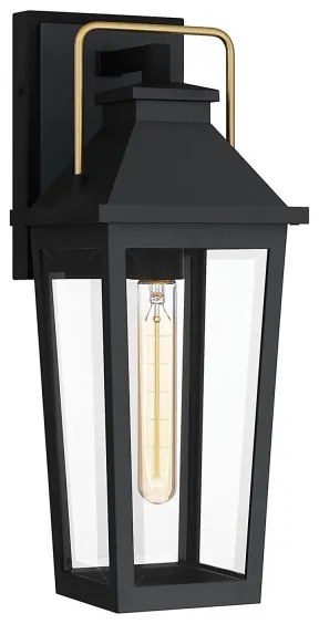 Quoizel QZ-BUCKLEY-M-MBK - Applique da esterno BUCKLEY M 1xE27/40W/230V IP44