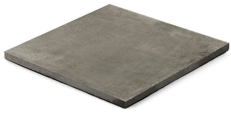 Lastra di cemento Cemento Smoke Rectif in gres naturale grigio L 60 x L 60 cm, spessore 30 mm