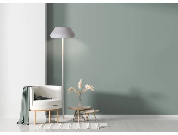 Klausen 107013 - Lampada LED da terra PADDY LED/18W/230V bianco