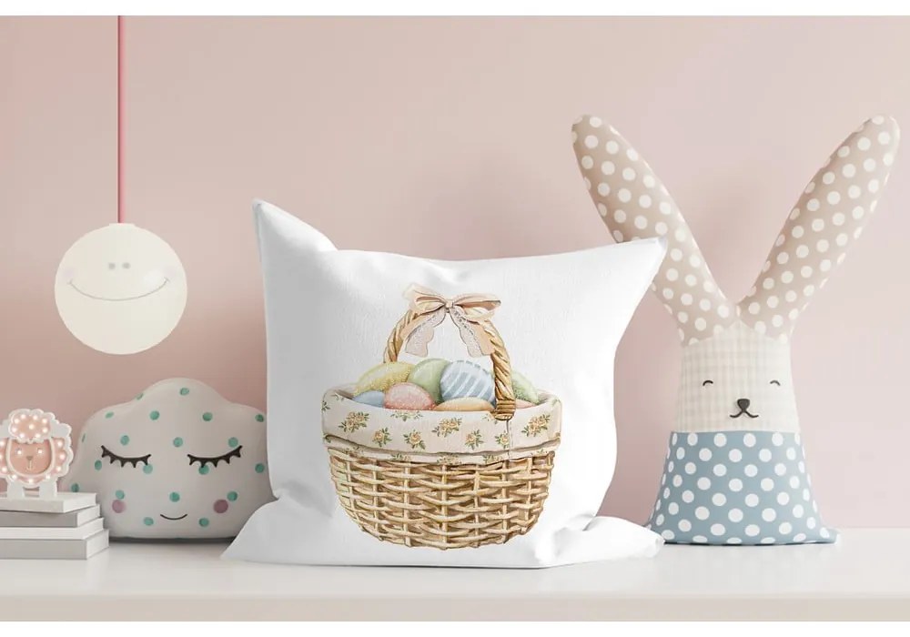 Federa con motivo pasquale 43x43 cm - Mila Home