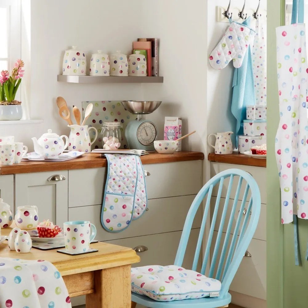 Grembiule da cucina con rivestimento in PVC Spotty Dotty - Cooksmart ®