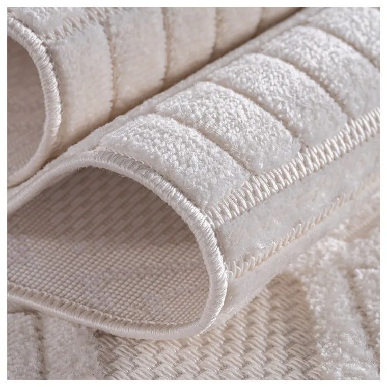 Passatoia da interno ed esterno color crema 80x150 cm Doha 1652 Cream – Ayyildiz Carpets