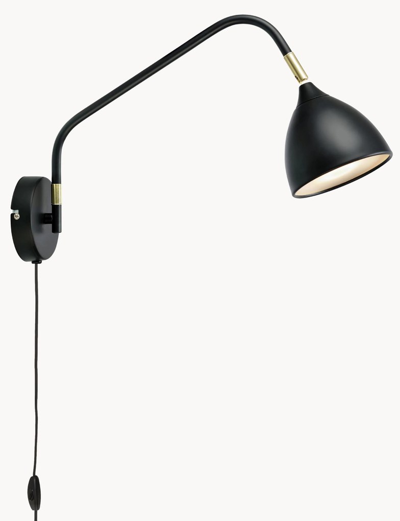 Applique grande orientabile con spina Valencia