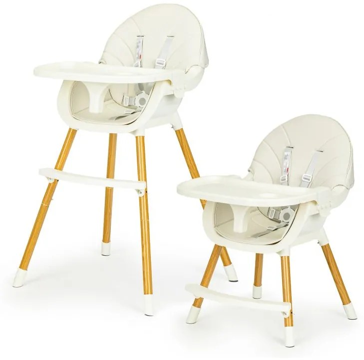 Seggiolino da pappa Baby Beige 2in1