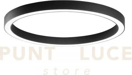 Plafoniera led demos nera led 120w 16350 lm 3000k 4000k 6500k 120x8...