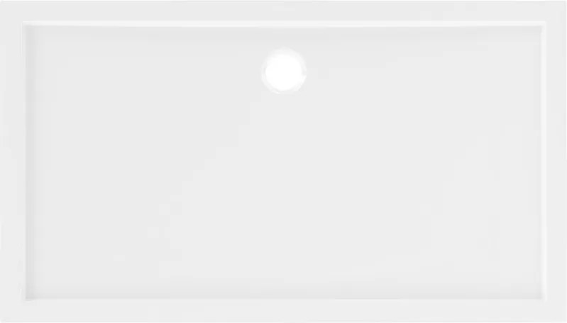 Mexen Flow piatto doccia rettangolare slim 160 x 100 cm, bianco lucido - 46R101016