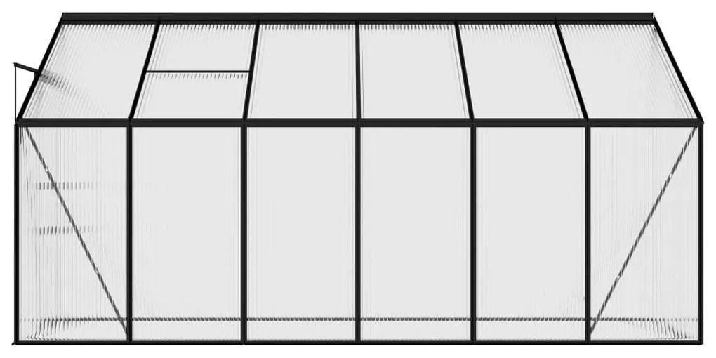 Serra Antracite in Alluminio 7,44 m³