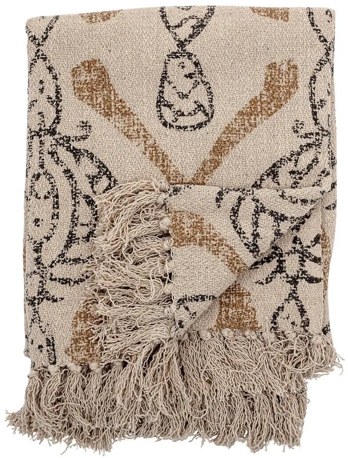 Coperta in cotone riciclato 130x160 cm Freddy - Bloomingville