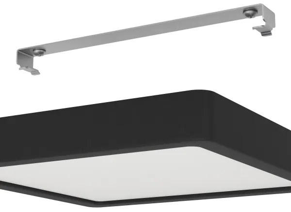 Eglo 900644 - Plafoniera LED per bagno FUEVA LED/17W/230V IP44 nero