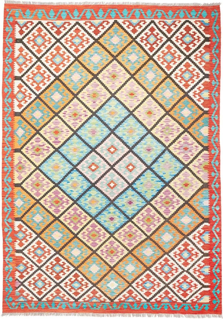 Kilim Tappeto 290x210 (Afghanistan) Tessuto A Mano