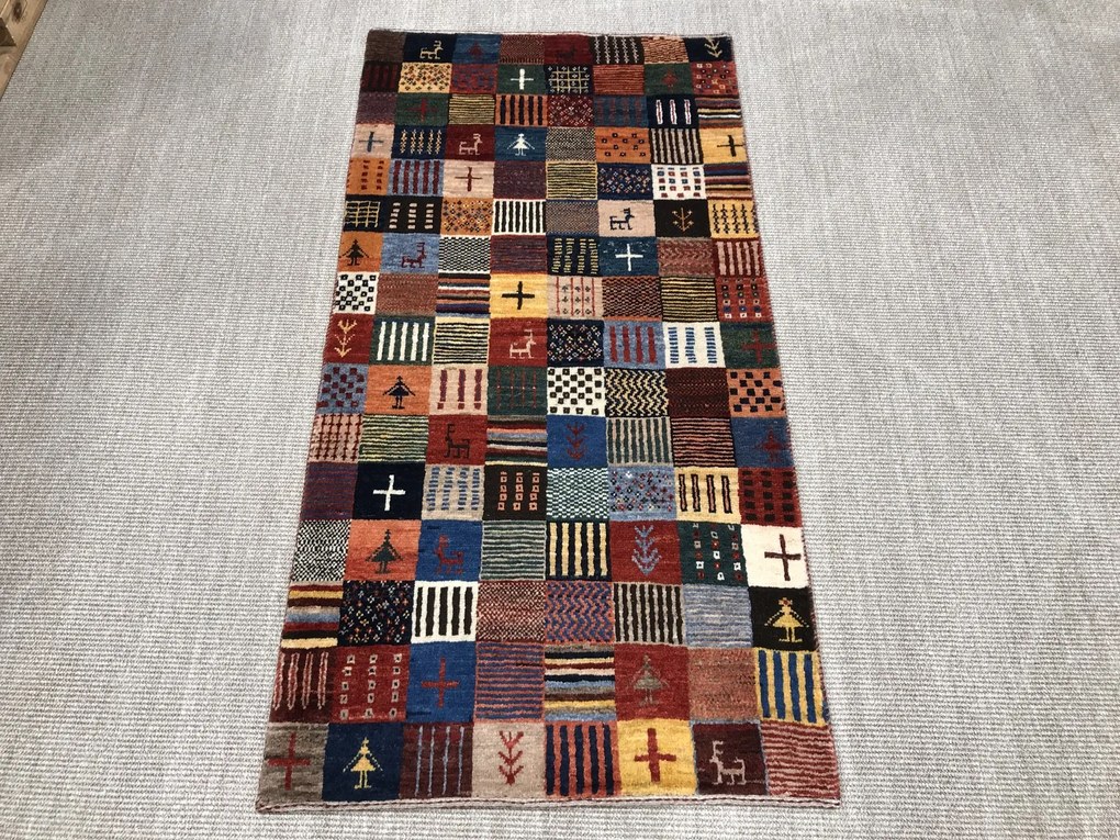 Gashguli Tappeto 80x150 (Iran) Annodato A Mano