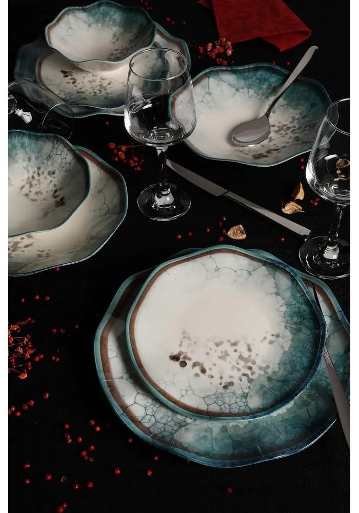 Set da pranzo in porcellana 24 pezzi - Hermia