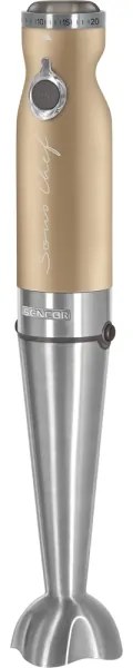 Sencor - Frullatore a immersione 4in1 1200W/230V acciaio inox/oro