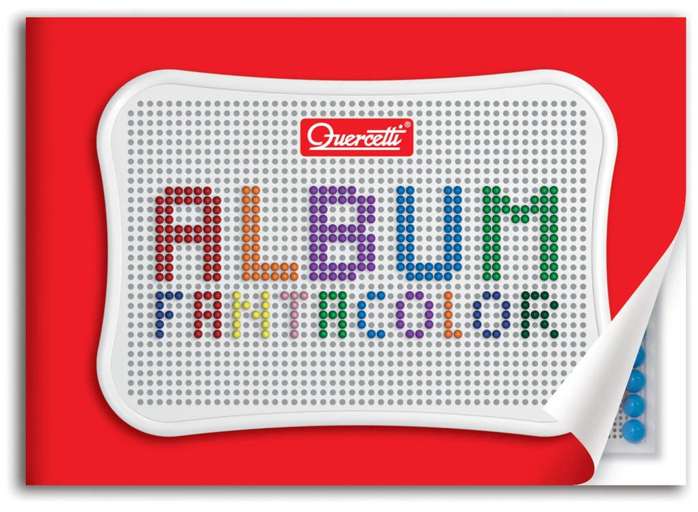 Mosaico Fantacolor Design - 300 pezzi, 3 dimensioni di chiodini