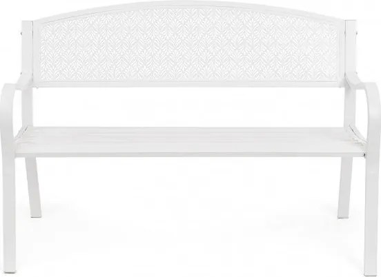 Panca 2 Posti 123x55x84h cm Lizette Bianco...