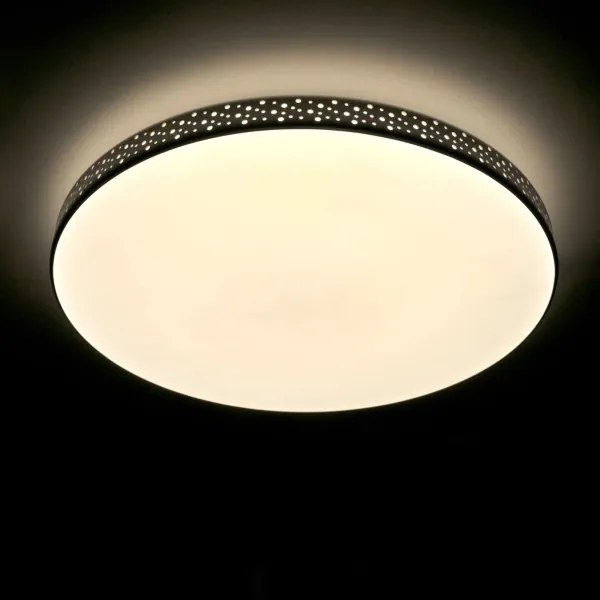 Plafoniera LED da bagno MOON LED/18W/230V nero IP44