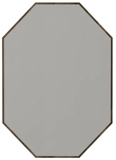 Specchio da parete LOST 70x45 cm marrone