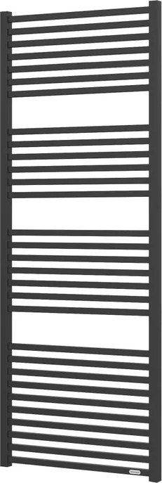 Termoarredo bagno DE'LONGHI 150x50 cm interasse 450 mm antracite serie Amelie