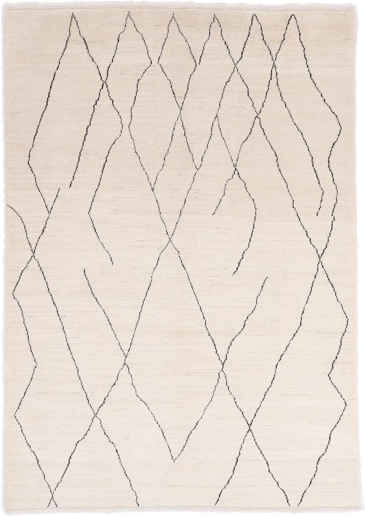 Berber Tappeto 170x240 (Afghanistan) Annodato A Mano