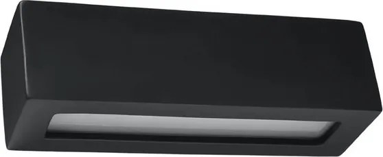 Applique da Parete VEGA E27 in Ceramica e Vetro da interno