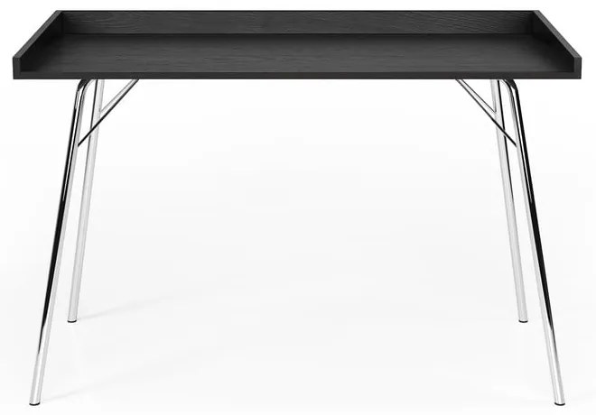 Tavolo da lavoro con piano in rovere 52x115 cm Rayburn - Woodman